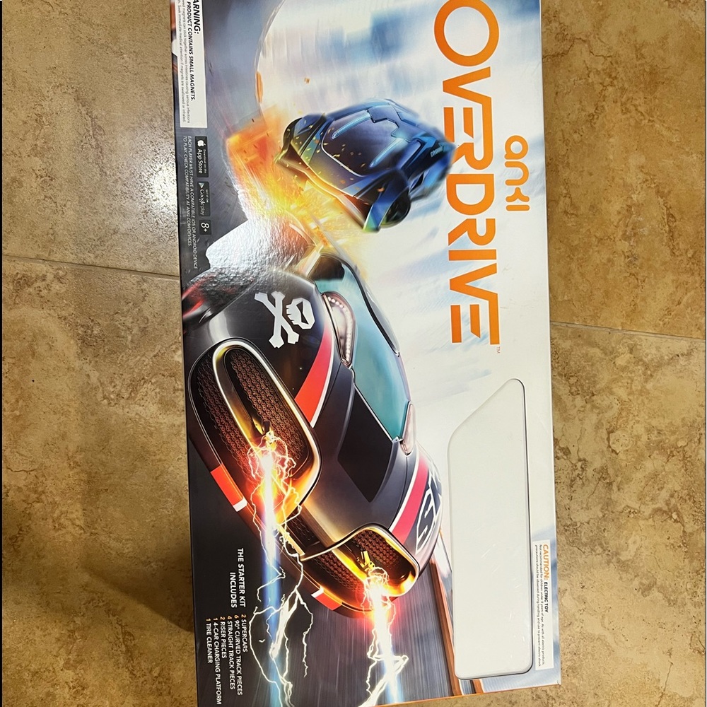 Anki Overdrive Starter Kit App based control.
